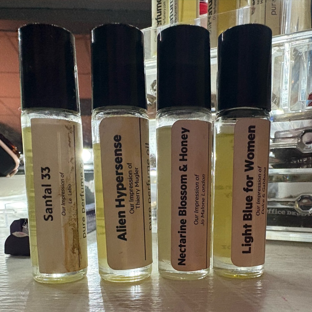 Oil perfumery- designer fragrances oils